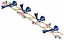 C1: Tan
C2: Lt. Blue
C3: Blue
C4: Black
C5: Pink
C6: Green