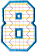 C1: Yellow
C2: Lt. Green
C3: Pink
C4: Dk. Purple
C5: Lt. Blue