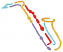 C1: Dk. Yellow
C2: Red
C3: Purple
C4: Lt. Blue