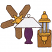 C1: Dk. Gold
C2: Lt. Brown
C3: White
C4: Purple
C5: Lt. Blue
C6: Lt. Gold
C7: Dk. Brown