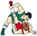 C1: Red
C2: Green
C3: Brown
C4: Flesh
C5: White
C6: Black