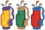 C1: Outline
C2: Tackdown
C3: Dk. Green
C4: Tan
C5: Silver
C6: Gray
C7: Brown
C8: Black
C9: Outline
C10: Tackdown
C11: Dk. Yellow
C12: Purple
C13: S