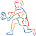 C1: Blue
C2: Dk. Pink
C3: Orange
C4: Green
C5: Dk. Yellow
C6: Red
