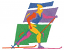 C1: Green
C2: Purple
C3: Yellow
C4: Dk. Pink
C5: Orange
C6: Blue