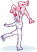 C1: Lt. Blue
C2: Lt. Purple
C3: Dk. Purple
C4: Lt. Pink
C5: Dk. Pink