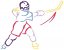 C1: Lt. Purple
C2: Purple
C3: Lt. Blue
C4: Dk. Pink
C5: Yellow