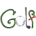 C1: Green&#13;&#10;C2: Dk. Green&#13;&#10;C3: Lt. Green&#13;&#10;C4: White&#13;&#10;C5: Gray&#13;&#10;C6: Dk. Gray&#13;&#10;C7: Black&#13;&#10;C8: Red&#13;&#10;C9: Dk. Red&#13;&#10;C10: Lt. Pink