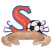 C1: Orange2
C2: Lt. Orange
C3: Purple
C4: Med. Blue3
C5: White
C6: Lt. Lt. Umber
C7: Black
C8: Tan
C9: Lt. Lt. Brown3