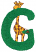 C1: Yellow&#13;&#10;C2: Brown&#13;&#10;C3: Green&#13;&#10;C4: Brown