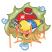 C1: Lt. Blue2&#13;&#10;C2: Blue2&#13;&#10;C3: Med. Lime&#13;&#10;C4: Lt. Green&#13;&#10;C5: Lt. Lt. Lime&#13;&#10;C6: Red&#13;&#10;C7: Dk. Dk. Red&#13;&#10;C8: Yellow&#13;&#10;C9: Dk. Yellow&#13;&#10;C10: Blue2&#13;&#10;C11: Med. Blue&#13;&#10;C12: White&