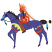 C1: Blue
C2: Dk. Orange
C3: Red
C4: Lt. Blue
C5: Orange
C6: Yellow
C7: Black