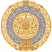 C1: Gold
C2: Lt. Gold
C3: Gold
C4: Dk. Gray
C5: Lt. Gray
C6: Gray
C7: Gold
C8: Yellow
C9: Lt. Gray
C10: Gold
C11: Yellow
C12: Gold