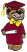 C1: Dk. Red
C2: Brown
C3: Dk. Red
C4: White
C5: Dk. Yellow
C6: Lt. Brown
C7: Black