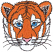 C1: Orange
C2: White
C3: Lt. Pink
C4: Blue
C5: Black
C6: White