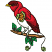 C1: Green
C2: Dk. Green
C3: White
C4: Lt. Red
C5: Dk. Red
C6: Lt. Green
C7: Brown
C8: Yellow
C9: Lt. Gray
C10: Black