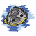 C1: Lt. Blue&#13;&#10;C2: Med. Blue&#13;&#10;C3: White&#13;&#10;C4: Silver&#13;&#10;C5: Yellow&#13;&#10;C6: White&#13;&#10;C7: Med. Gray&#13;&#10;C8: Dk. Blue&#13;&#10;C9: Black