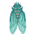 C1: Dk. Dk. Mint&#13;&#10;C2: Beige&#13;&#10;C3: Mint&#13;&#10;C4: Dk. Dk. Mint&#13;&#10;C5: Med. Teal2&#13;&#10;C6: Black