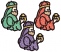 C1: Green
C2: Red
C3: Purple
C4: Gold
C5: Flesh
C6: Brown
C7: Black