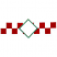 C1: Checker---Poinsettia(Isacord 40 #1147)
C2: Square---Swiss Ivy(Isacord 40 #1079)
C3: Square---Pear(Isacord 40 #1049)