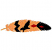 C1: Feather---Candlelight(Isacord 40 #1137)&#13;&#10;C2: Zigzag, Eagle & Feather Tip---Black(Isacord 40 #1234)&#13;&#10;C3: Diamonds---Poinsettia(Isacord 40 #1147)