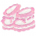 C1: Shoes---White(Isacord 40 #1002)&#13;&#10;C2: Ruffles & Bow---Iced Pink(Isacord 40 #1064)