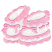 C1: Shoes---White(Isacord 40 #1002)
C2: Ruffles & Bow---Iced Pink(Isacord 40 #1064)