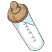 C1: Milk---White(Isacord 40 #1002)
C2: Bottle Shadow---River Mist(Isacord 40 #1248)
C3: Nipple---Old Gold(Isacord 40 #1055)
C4: Nipple Shadow---Pecan(Isacord 40 #1128)
C5: Outline---Black(Isacord 40 #1234)
C6: