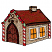 C1: Windows---Goldenrod(Isacord 40 #1137)&#13;&#10;C2: House---Golden Grain(Isacord 40 #1126)&#13;&#10;C3: Candy Canes & House Overlay---Muslin(Isacord 40 #1082)&#13;&#10;C4: Door & Roof---Rust(Isacord 40 #1058)&#13;&#10;C5: Candy Striping & Candy---Poins
