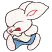 C1: Bunny---Blush(Isacord 40 #1113)
C2: Shorts---Wedgewood(Isacord 40 #1028)
C3: Shirt---Muslin(Isacord 40 #1082)
C4: Nose, Mouth & Ears---Blossom(Isacord 40 #1257)
C5: Outline---Black(Isacord 40 #1234)