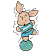 C1: Bunny---Meringue(Isacord 40 #1017)
C2: Shirt Stripes---Muslin(Isacord 40 #1082)
C3: Shorts & Ball Stripes---Island Green(Isacord 40 #1095)
C4: Ball Stripes---Kiwi(Isacord 40 #1104)
C5: Outlines---Black(Isacord 40 #1