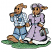 C1: Grass---Pear(Isacord 40 #1049)
C2: Books---Sterling(Isacord 40 #1011)
C3: Ears---Iced Pink(Isacord 40 #1064)
C4: Tongue---Poinsettia(Isacord 40 #1147)
C5: Fur---Toffee(Isacord 40 #1126)
C6: Buckle---Canary(