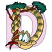 C1: Letter D---Aura(Isacord 40 #1111)
C2: Letter Outline---Wild Iris(Isacord 40 #1032)
C3: Trunk---Nutmeg(Isacord 40 #1056)
C4: Trunk Shading---Rust(Isacord 40 #1058)
C5: Eyes---White(Isacord 40 #1002)
C6: Eyes
