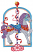 C1: Lt. Blue
C2: Lt. Orange
C3: Lt. Gray
C4: Lt. Purple
C5: Red
C6: Yellow
C7: Dk. Gray
C8: Lt. Blue
C9: Blue
C10: White
C11: Dk. Purple
C12: Pink
