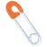 C1: Pin---Glacier Green(Isacord 40 #1223)
C2: Head---Apricot(Isacord 40 #1238)
