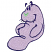 C1: Body---Lavender(Isacord 40 #1193)
C2: Nose---Limedrop - neon(Isacord 40 #1510)
C3: Outlines---Provence(Isacord 40 #1197)