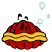 C1: Bubbles---Pearl / Iridescent(Yenmet/ Isamet #7021)
C2: Outlines---Silver Sage(Isacord 40 #1045)
C3: Shell---Poinsettia(Isacord 40 #1147)
C4: Lips---Canary(Isacord 40 #1124)
C5: Outlines---Black(Isacord 40 #1234)