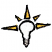 C1: Light---Canary(Isacord 40 #1124)&#13;&#10;C2: Bulb---White(Isacord 40 #1002)&#13;&#10;C3: Base---Silver Metallic(Yenmet/ Isamet #7009)&#13;&#10;C4: Outlines---Black(Isacord 40 #1234)