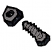 C1: Shading---Whale(Isacord 40 #1041)
C2: Fill---Sterling(Isacord 40 #1011)
C3: Outlines---Black(Isacord 40 #1234)