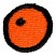 C1: Fill---Tangerine(Isacord 40 #1078)
C2: Outline---Black(Isacord 40 #1234)