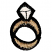 C1: Ring---Gold Metallic(Yenmet/ Isamet #7005)&#13;&#10;C2: Stone---Pearl / Iridescent(Yenmet/ Isamet #7021)&#13;&#10;C3: Outline---Black(Isacord 40 #1234)