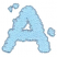 C1: Fill---River Mist(Isacord 40 #1248)
C2: Outline---Azure Blue(Isacord 40 #1203)