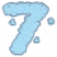 C1: Fill---River Mist(Isacord 40 #1248)
C2: Outline---Azure Blue(Isacord 40 #1203)