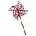 C1: Wheels---White(Isacord 40 #1002)
C2: Shading---Cobblestone(Isacord 40 #1219)
C3: Stripes---Geranium(Isacord 40 #1039)
C4: Stick---Rust(Isacord 40 #1058)
C5: Outline---Black(Isacord 40 #1234)