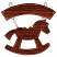 C1: Hangers & Chain---Gravel(Isacord 40 #1179)&#13;&#10;C2: Wood---Nutmeg(Isacord 40 #1056)&#13;&#10;C3: Shading---Fox(Isacord 40 #1186)&#13;&#10;C4: Woodgrain & Outlines---Mahogany(Isacord 40 #1215)