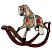 C1: Rocker---Bark(Isacord 40 #1186)&#13;&#10;C2: Rocker Shading---Chocolate(Isacord 40 #1059)&#13;&#10;C3: Horse---Flax(Isacord 40 #1055)&#13;&#10;C4: Horse Shading---Sage(Isacord 40 #1180)&#13;&#10;C5: Bridle---Fawn(Isacord 40 #1128)&#13;&#10;C6: Mane &