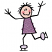 C1: Skates---Lavender(Isacord 40 #1193)&#13;&#10;C2: Dress---Orchid(Isacord 40 #1255)&#13;&#10;C3: Face---Twine(Isacord 40 #1017)&#13;&#10;C4: Cheeks---Tropicana(Isacord 40 #1511)&#13;&#10;C5: Lines---Black(Isacord 40 #1234)