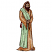 C1: Skin---Fawn(Isacord 40 #1128)
C2: Shading---Pecan(Isacord 40 #1128)
C3: Hair & Beard---Chocolate(Isacord 40 #1059)
C4: Robe---Old Gold(Isacord 40 #1055)
C5: Shading on Robe---Autumn Leaf(Isacord 40 #1126)
C