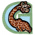 C1: Sky---Crystal Blue(Isacord 40 #1249)
C2: Letter---Bright Mint(Isacord 40 #1510)
C3: Tongue---Heather Pink(Isacord 40 #1117)
C4: Eyes---White(Isacord 40 #1002)
C5: Body---Meringue(Isacord 40 #1017)
C6: Spots