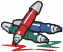 C1: Lt. Gray
C2: Blue
C3: Green
C4: Red
C5: White
C6: Black