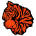 C1: Tiger Shadow---Red Pepper(Isacord 40 #1078)
C2: Tiger Fill---Tangerine(Isacord 40 #1078)
C3: Tiger Detail---Black(Isacord 40 #1234)
C4: Tiger Outline---Black(Isacord 40 #1234)